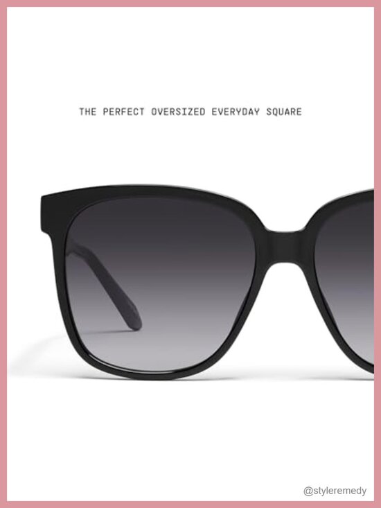 Non Polarized Square Sunglasses for Women UV Protection main image 4